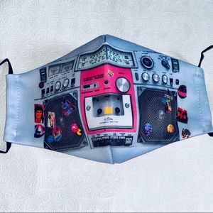Boom Box Stereo Face Mask